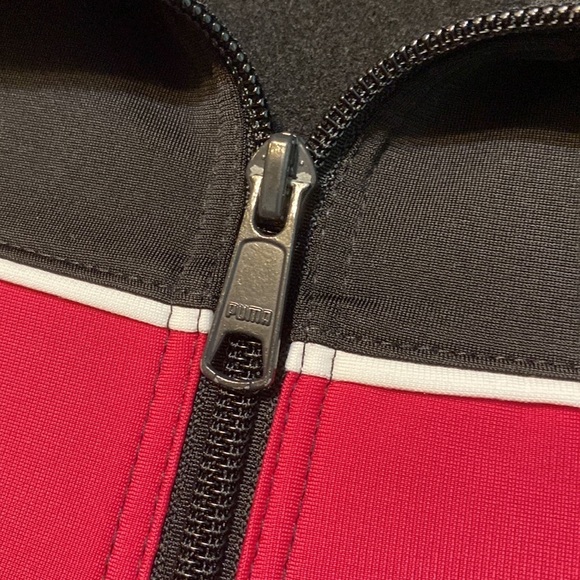 Puma Zip Up Track Jacket - Size Medium - Picture 10 of 13
